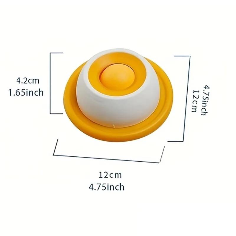 

Dog Lick Mat Interactive Slow Feeder Food Dispenser Puppy Training Enrichment Cat Feeding Crate Stress Relief Pet Accessories жёлтый