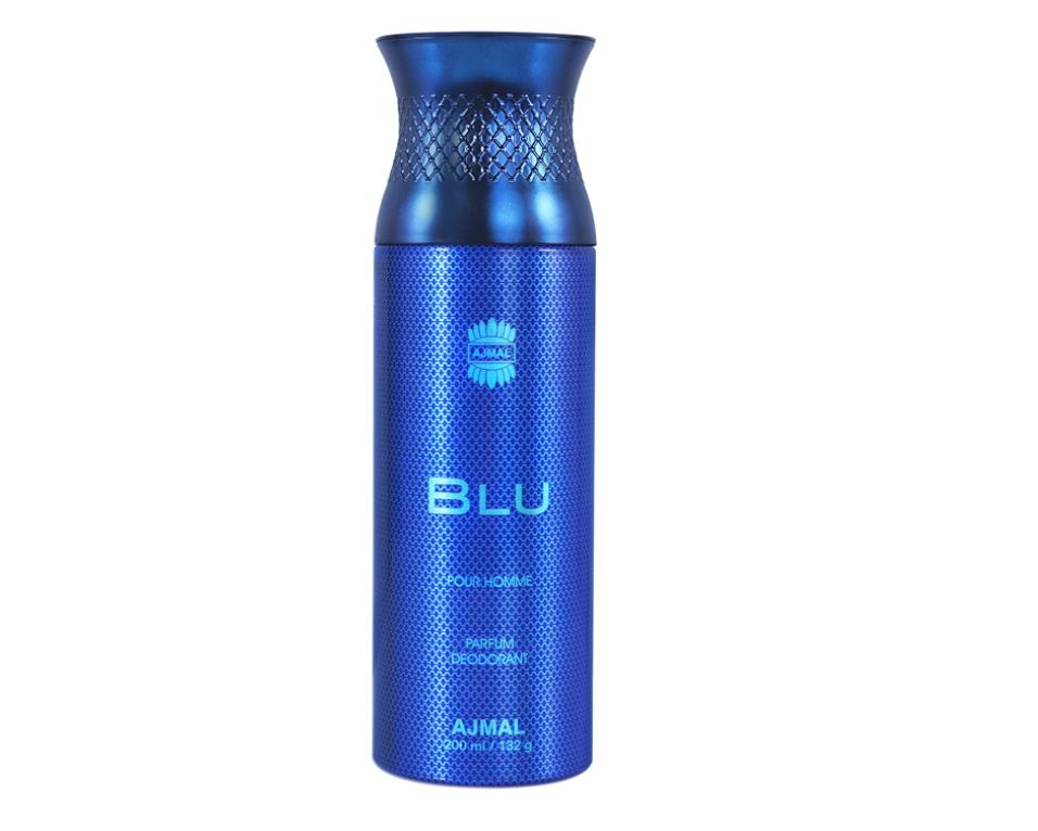 

Ajmal Blu Perfume Deodorant 200ml Спрей для тела Подарок Для мужчин