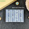 3D Relief Silicone Nail Art Molds Cartoon Bow Rabbit Frame Gemstone Design DIY Nail Decor Transparent Manicure Template