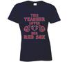 This Teacher Loves Her Red Sox Baseball T Shirt