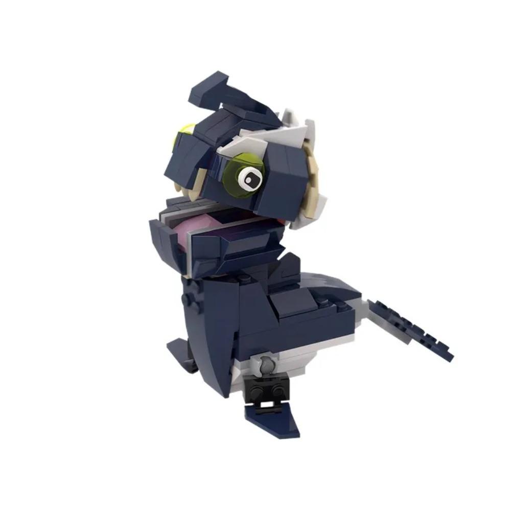 Bricklink Ideas Subnautica Monsters of the Deep 31088 Sea Hungry Shark World Creative Building Blocks Kid Toys Christmas Gift