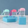 10 Pcs 30Ml Mini Soap Dispenser Container Diy Portable Refillable Bottles With Hook Hand Sanitizer Cosmetics Container Outdoor