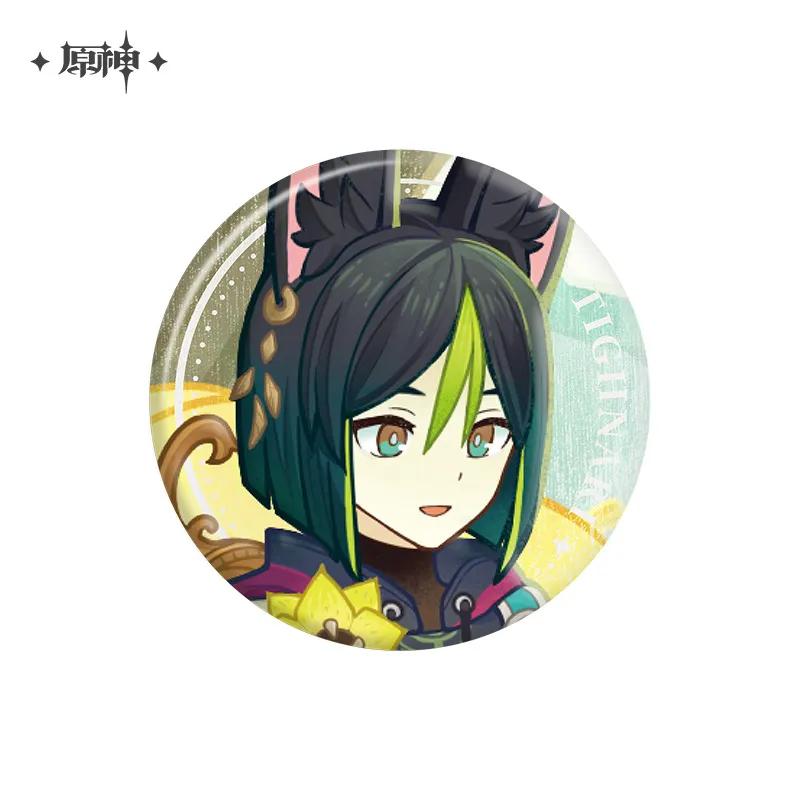 Sunsyea Genshin Impact Official Merch miHoYo Original Authentic Version Preview Series Badge Wanderer Klee Kaveh Kinich