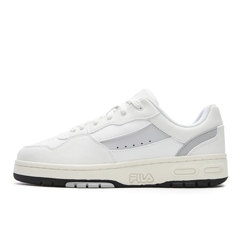 

FILA Teratach Wear resistant And Lightweight Low top Skateboard Shoes Women s White Gray F12W542228FBB 38