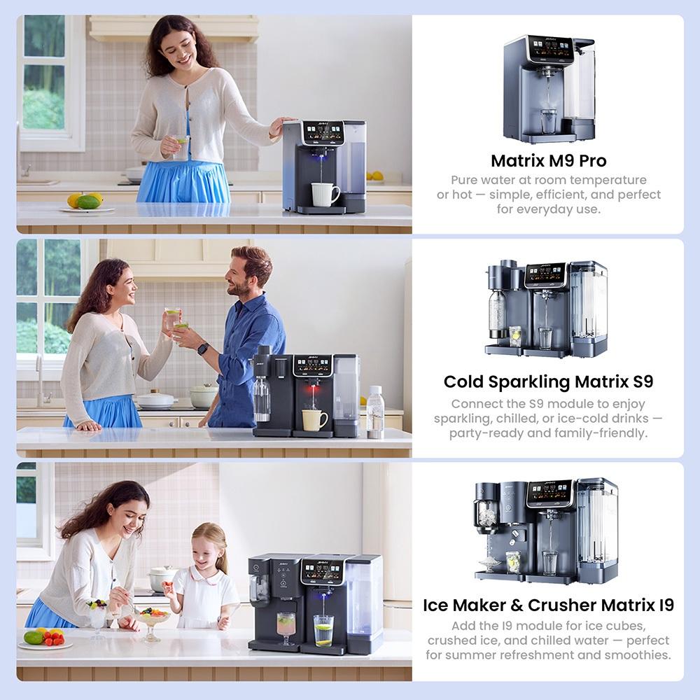 JIMMY Matrix S9 Cold Sparkling Water Maker