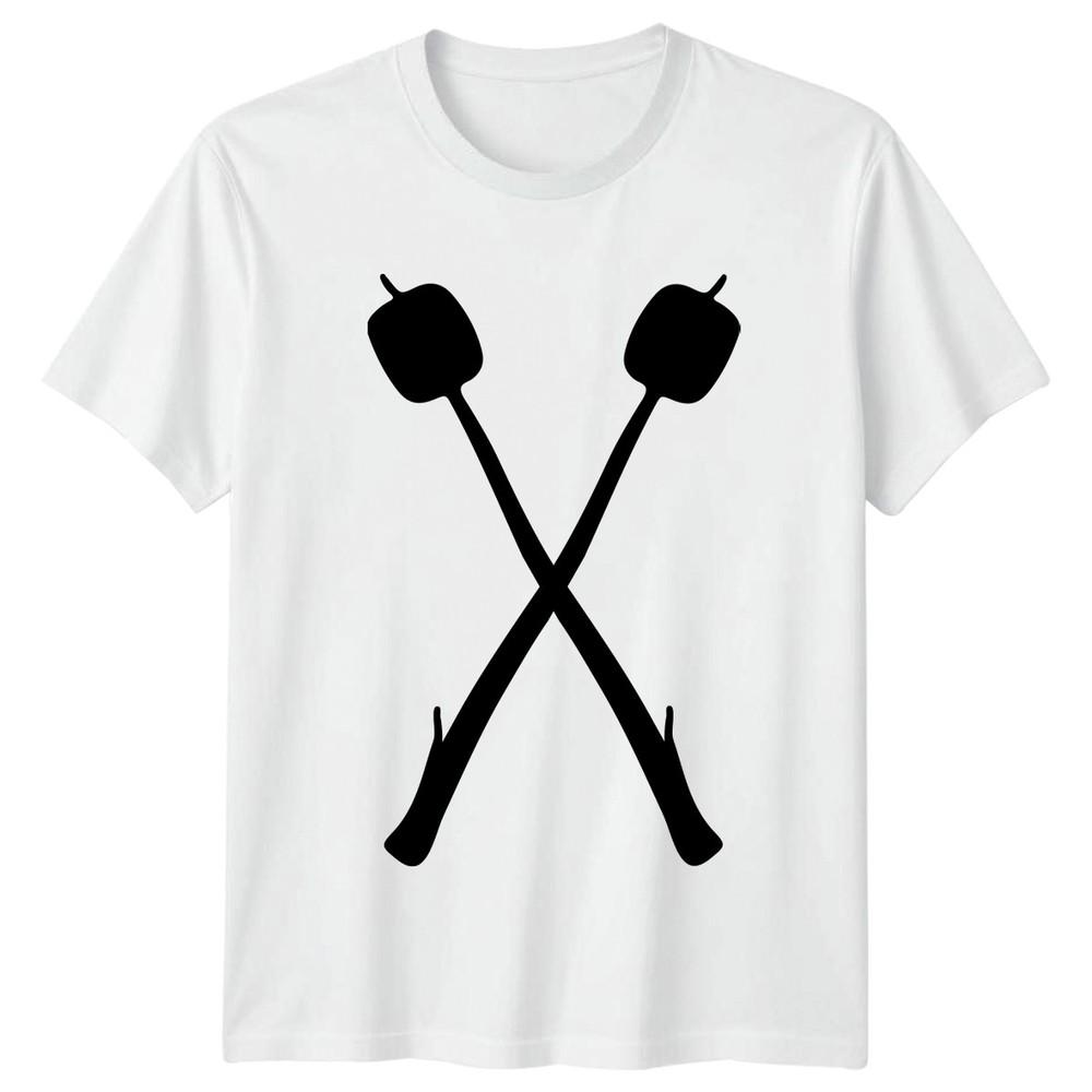 Life Is Better Around The Campfire TShirt Marshmallow Roasting Camping Outdoors S
