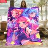 K-POP Print Blanket.Warm and Comfortable Flannel,Bedroom,Sofa,Bed,Chair,Gift,Picnics,Trip, Camp,Blankets.