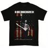 Singer Jimi Hendrix 100%Cotton Men Tshirt Minneapolis Auditorium Album Graphic Women Unisex Hip Hop Y2k Fashion Shirt - Men's...