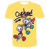 3D Cuphead Mugman T-shirt per bambini Stampa Ragazze Vestiti divertenti Ragazzi Bambini Top Abbigliamento per bambini Magliette per bambini Uomo Abbigliamento donna T-shirt