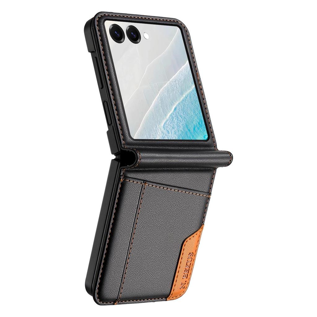 Colorful Stitch Card Slot Case for Samsung Galaxy Z Flip 3-7