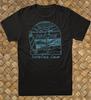 Retro Surf T Shirt 100% Cotton Vtg Art 26th Ave Shop Santa Cruz CA Surfer