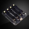 Battery Holder with LED Indicator USB Port Over-Temperature Protection Universal Battery Protection Holder for Raspberry Pi