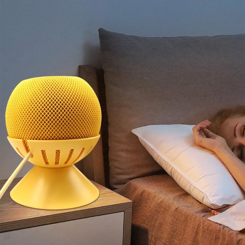 Detachable Portable Holder For Selected Light Weight Speaker Space Saving Design Antislip Plastic Base Support