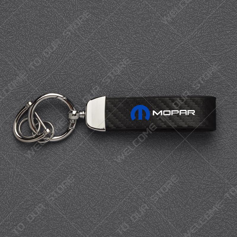 1 sztuka Dla Logo Mopar Ram Charger Chrysler Cherokee Journey Brelok w Stylu Włókna Węglowego Brelok do Kluczy Samochodowych Breloczek ze Stopu Cynku Dekoracja