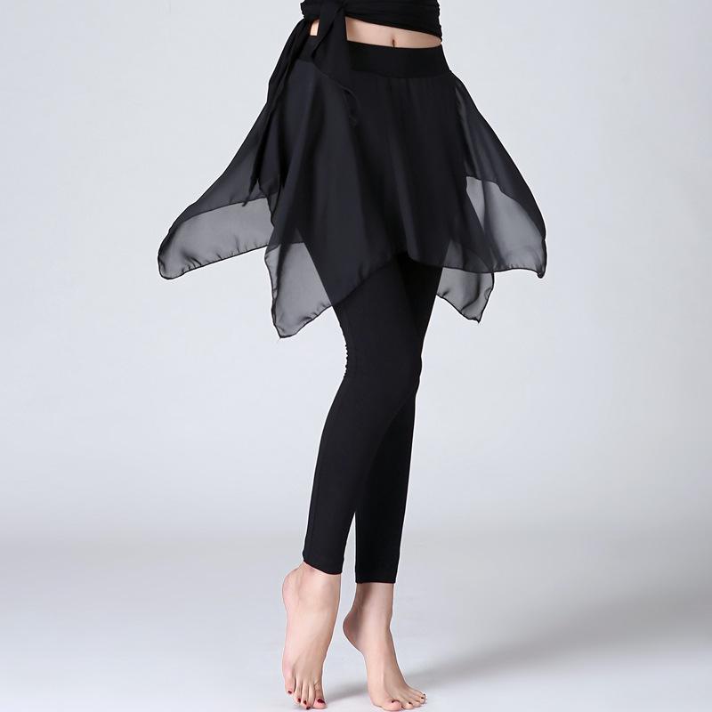 Women's Latin Dance Skirt Pants - Figure Skating & Ballet Dancewear