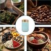 Stylish Ceramic Tea Preserves Perfect for or Loose Tea Perfect As a Birthday Gift Caddy, Airtight, Light-Blocking, Freshness, Tea, Coffee, Storage,