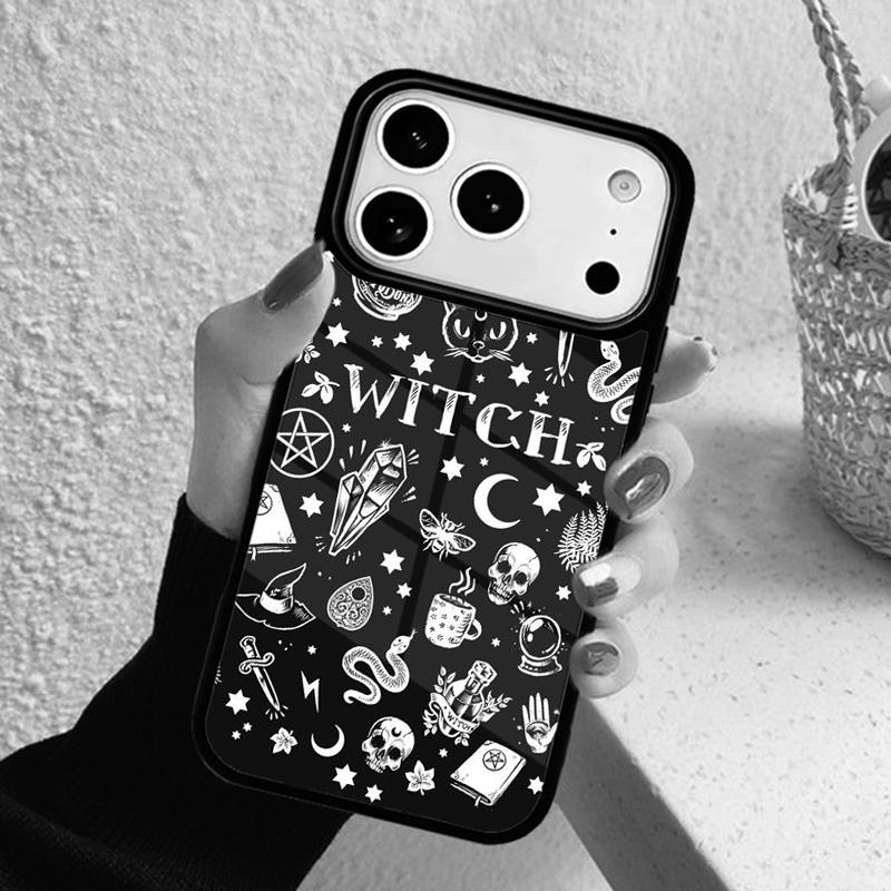 Witchcraft Dark Witch Phone Case For iPhone 17 Air 16 15 14 13 12 11 Pro Max Plus