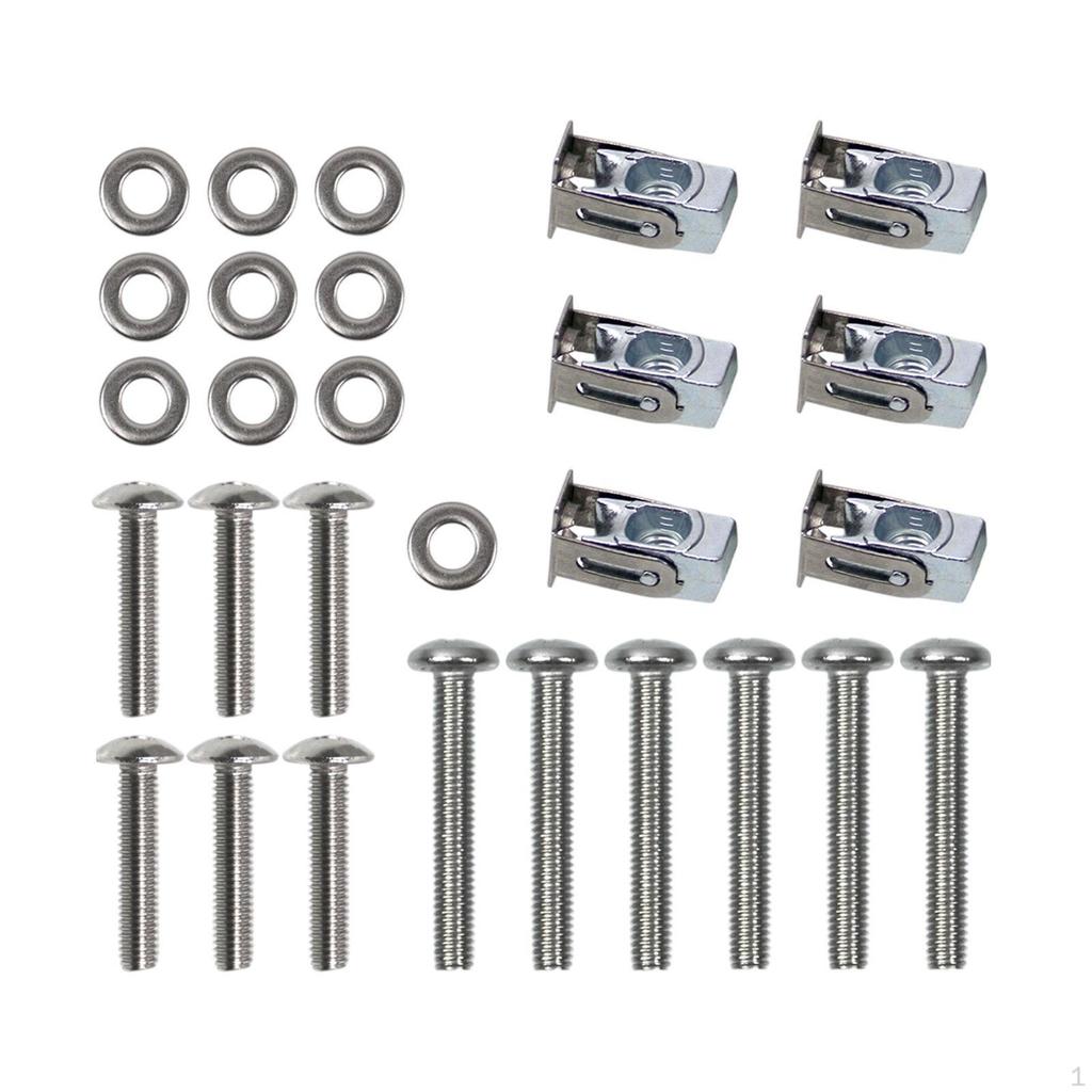 Square Angle Hole Adapter Turnnut Rod Holder Professional Repair Replacement Fasteners Fittings