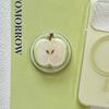 Korean Cute Cartoon Apple Magnetic Phone Holder for Magsafe Phone Shell Grip-Tok Griptok Cell Stand for iPhone 16 15 14 13 12