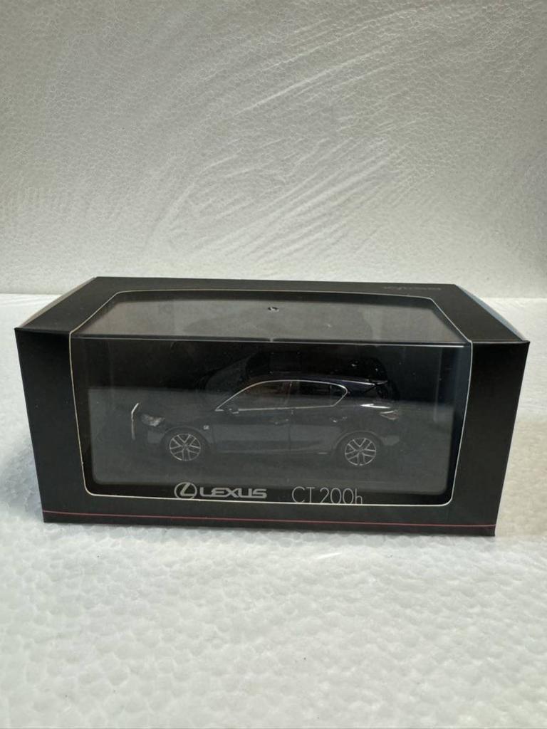Hot Wheels Lexus CT200h F SPORT for Miniature Black X Deep Blue Mica 1/43 (Not Sale) Car