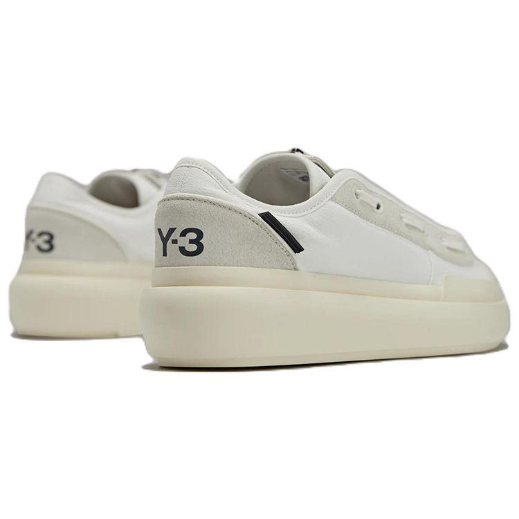 Adidas Y-3 Ajatu Court Low White Orbit Grey Unisex Sneakers Core-White Cream-White GW8627
