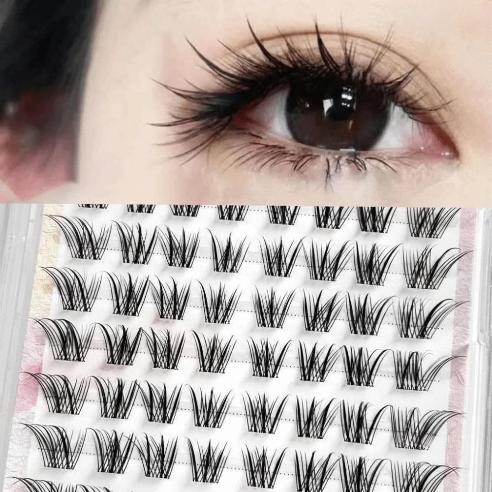 Handmade False Eyelashes New Chinese Style Fake Eyelash Eye Makeup Tools  Eye Lash Extension