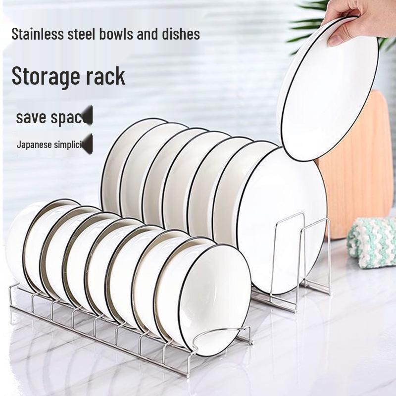 Stainless Steel Kitchen Cabinet Dish Rack and Drainer