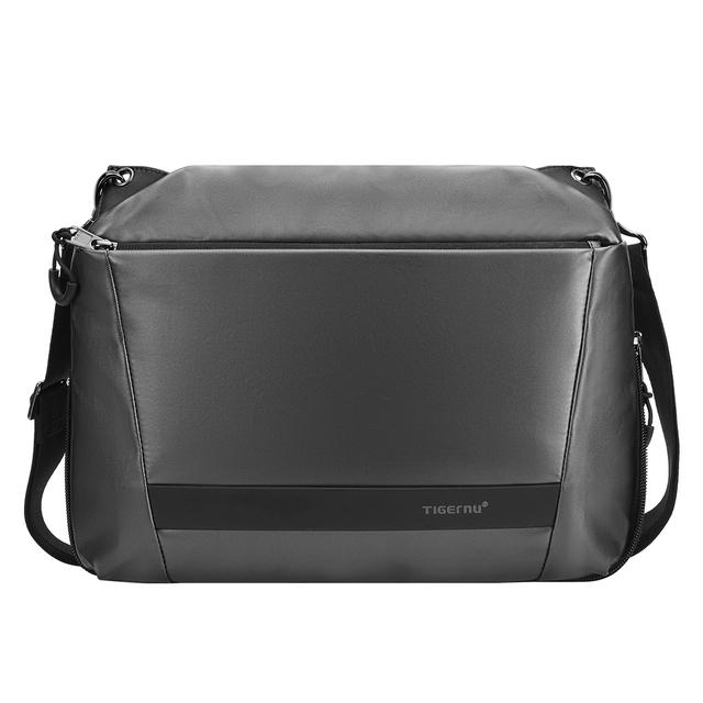 Tigernu Męska torba typu Crossbody 9-calowa torba na tablet Torby na ramię dla mężczyzn Moda Torba z możliwością rozbudowy Torebka Torby na ramię na studia