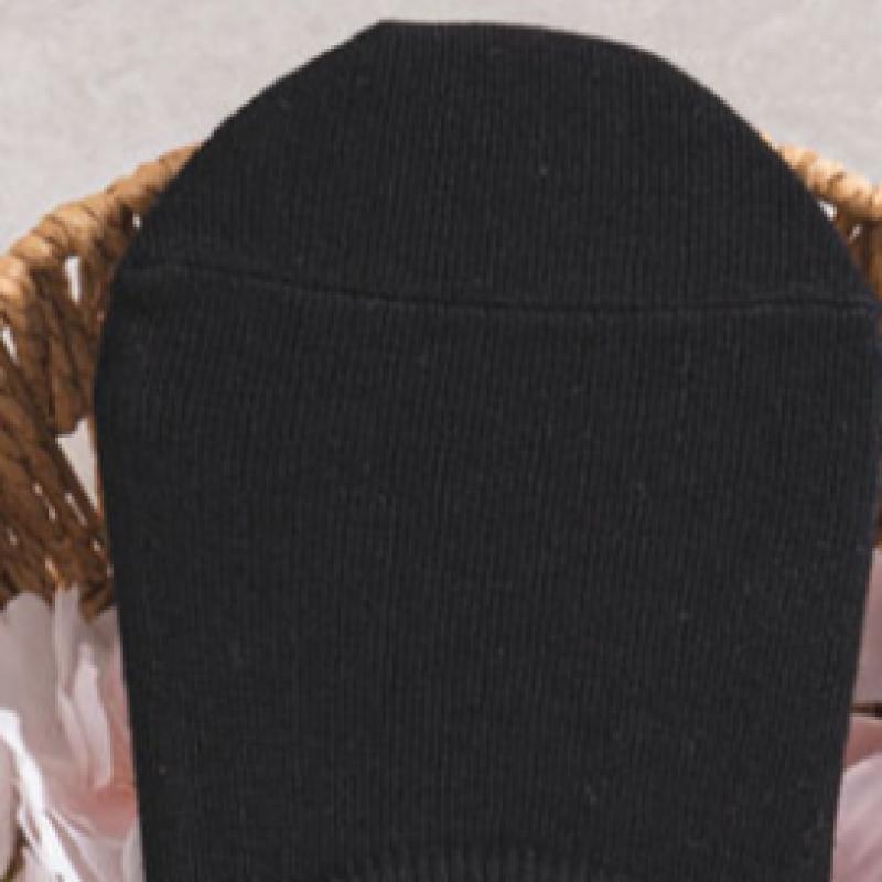 DaiSo Ggrn Men S Good Fit Fake SockS Black