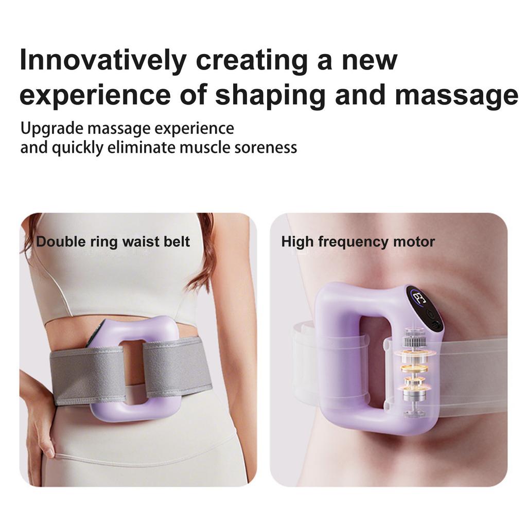 Grade Fascia Ring Muscle Relaxation Massager Rechargeable Vibration For Burning And Muscle Recovery Release Paper