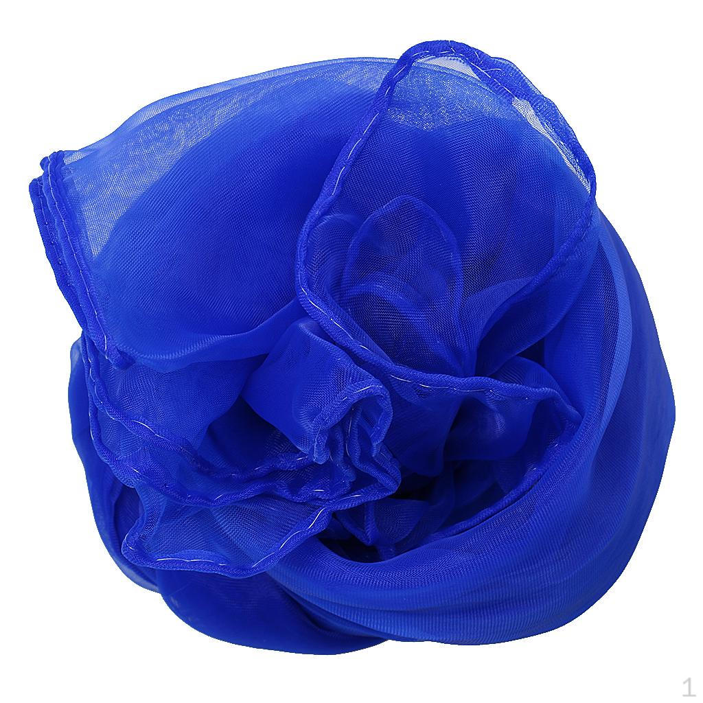 

Friction Scarf Shawl Coat Chiffon For Women Chiffon Scarf Blue