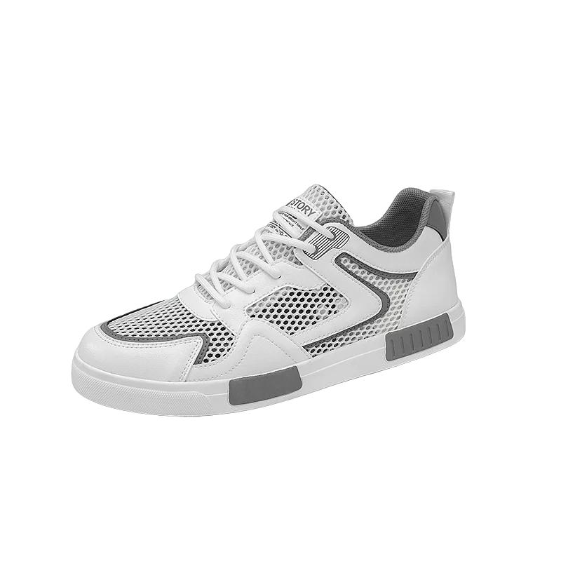 

Весна и лето новые мужские повседневные спортивные туфли дышащие нескользящие плоские экранные поверхности вулканизированные мужские туфли большого размера 47 39