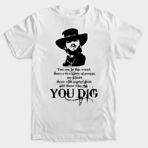 The Good, the Bad and the Ugly T-Shirt Tuco Eli Wallach Blondie Clint Eastwood Unisex T-Shirt XL