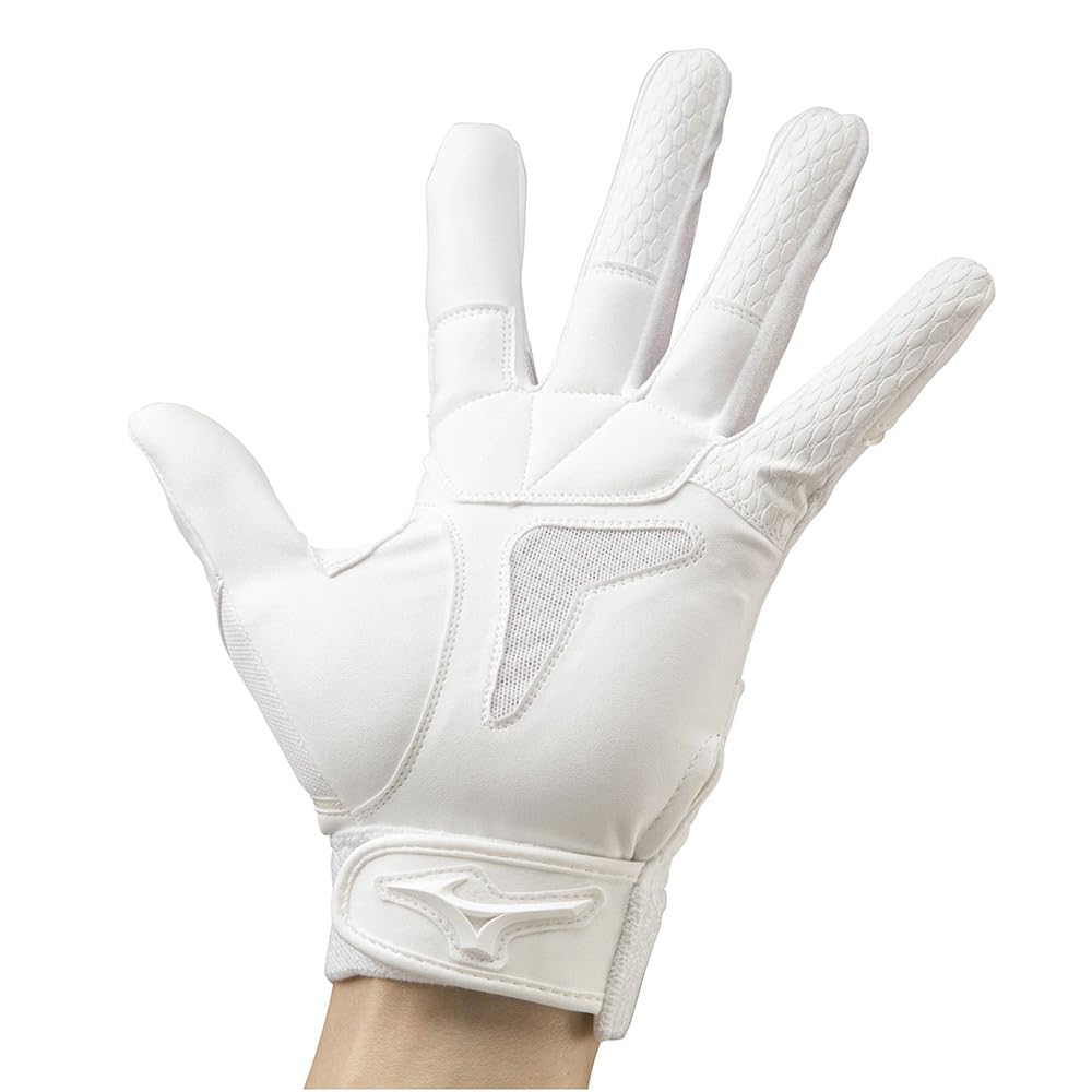 Mizuno Baseball Fielding Left High School Baseball Rules Compliant 1EJEY26010 Glove, Hand, Model, (White/JM/Jr)