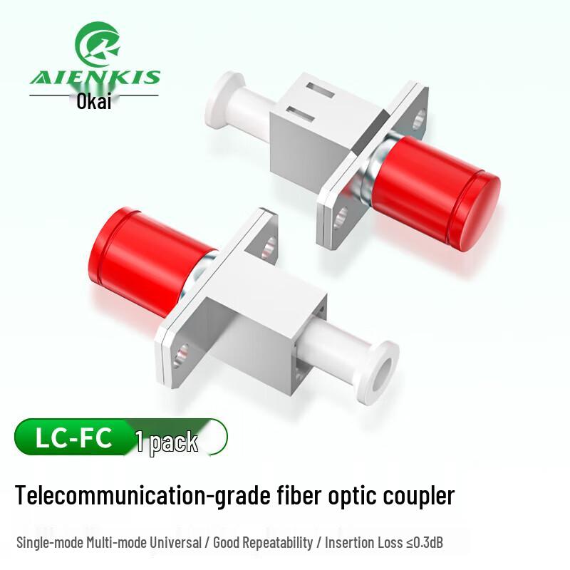 AIENKIS Telecom-Grade Fiber Optic Adapters