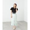 Jill by Jill Stuart Ombre Check Mermaid Long Skirt