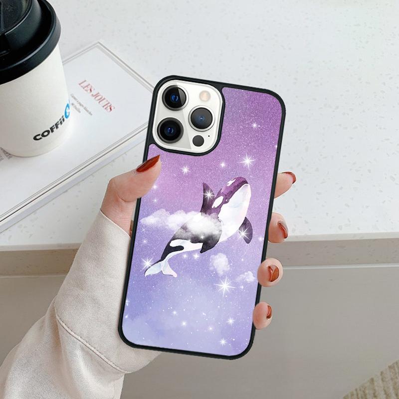 Orcas Meeresbewohner Handyhülle Für iPhone 17 Air 16 pro max 15 14 plus 12 13 Schale Cover coque