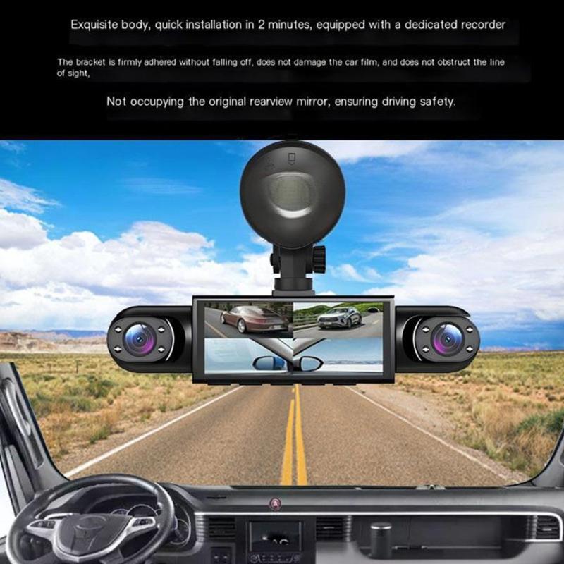 4 Lens Car Dashcam Camera Loop Recording 1080P Recording Parking Monitor And Wide Angle View For Car