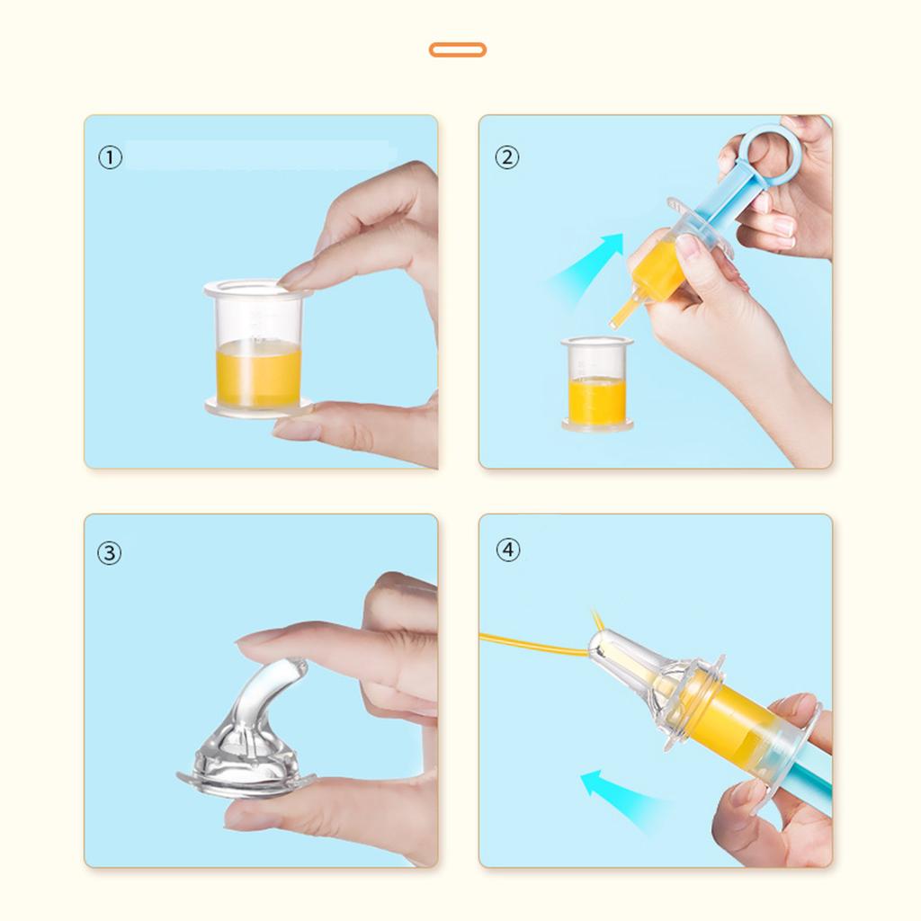 Ταΐστρα Φαρμάκων για Κατοικίδια Ενσωματωμένη Επαναχρησιμοποιήσιμη Εργαλείο Διανομέας Φαρμάκων για Υγρή Διατροφή για Σκύλους Γάτες