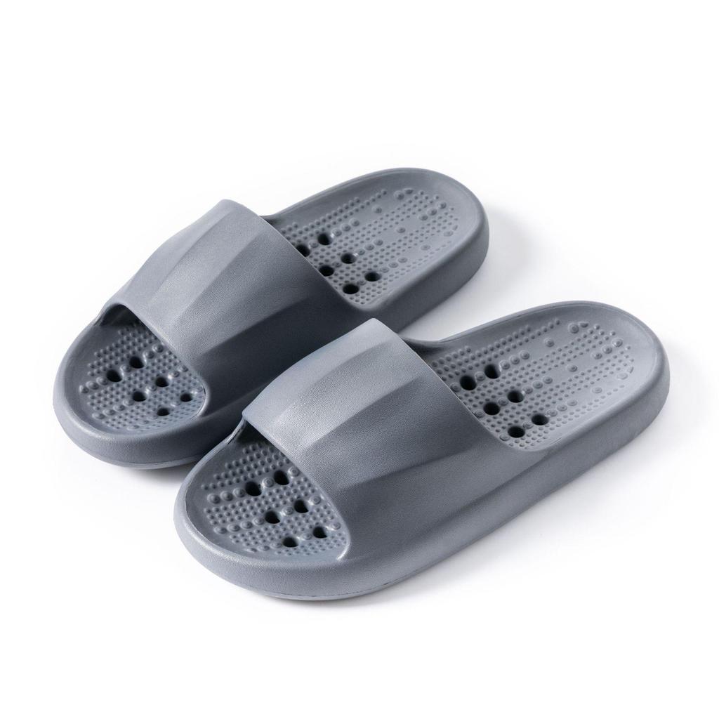 Unisex Quick-Drying Non-Slip Bathroom Slippers: Four Seasons Foot Massage, Draining Indoor Home Style 2025