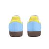 Adidas Originals SAMBA OG Textile, Synthetic Leather Low top Skateboard Shoes Unisex Blue Yellow B75806(Team354-)
