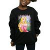 Dornröschen-Sweatshirt „Aurora Montage“ aus Baumwolle für Mädchen