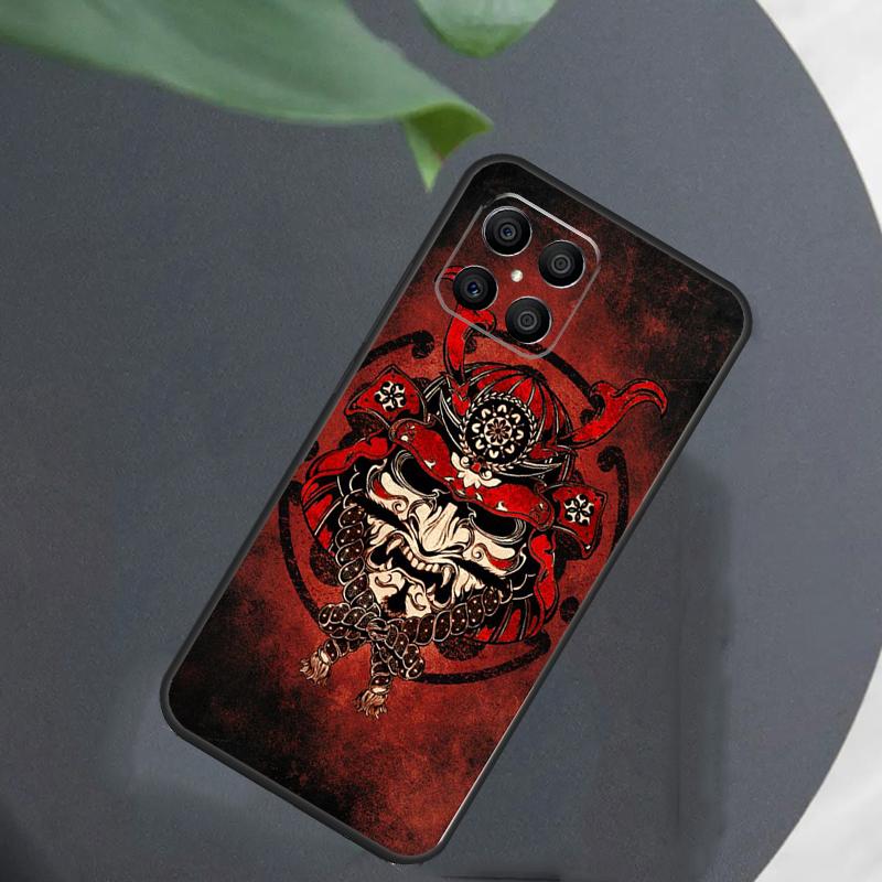 Japanese Samurai Art For Honor Magic 7 Lite 6 5 8 Pro Case For Honor 200 400 70 90 X8c X8b X9a X9b X9c X9d Win RT