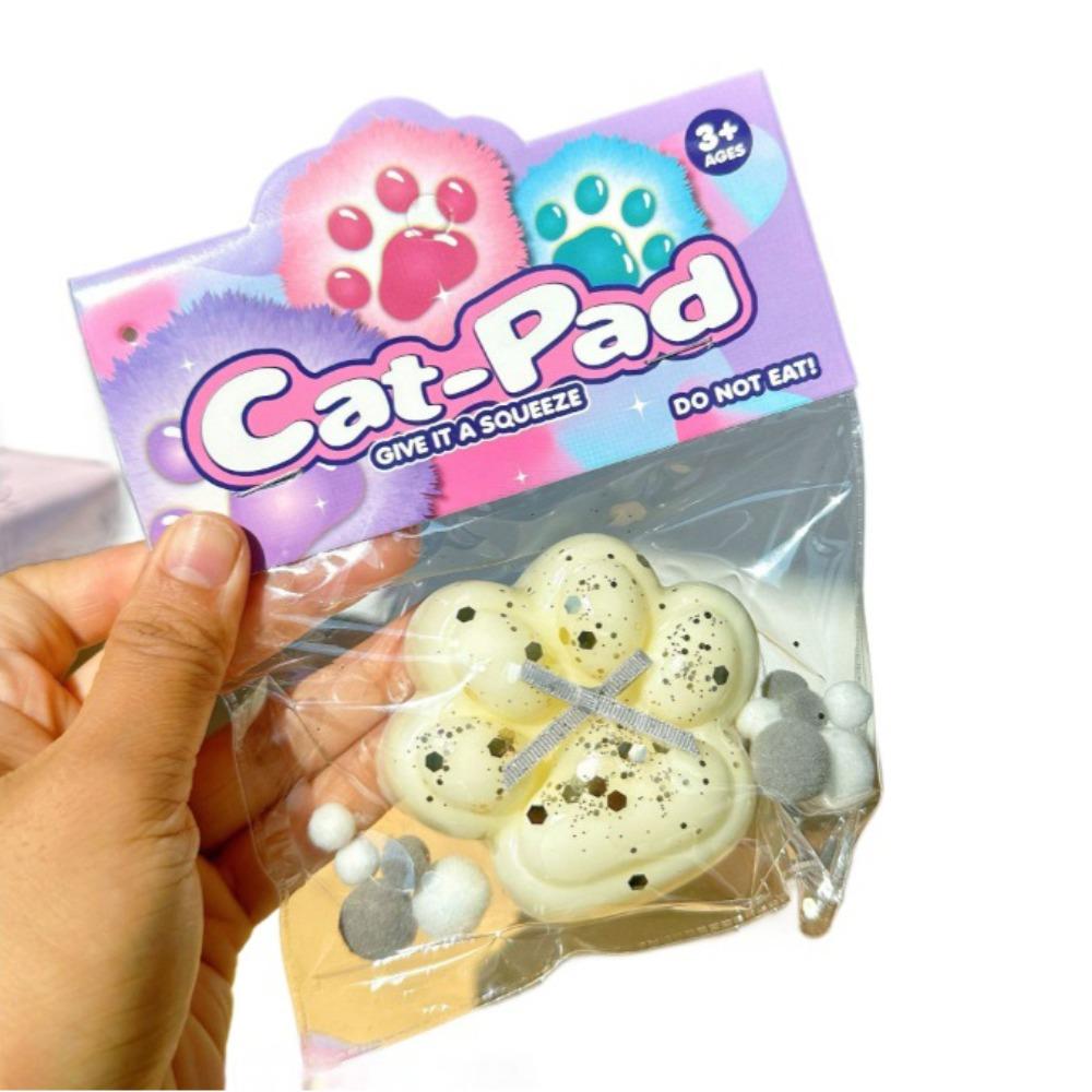 

Sticky Squeeze Cat Paw Toys Squeeze Relief Relax Toys New Pinching Toy Kids 1