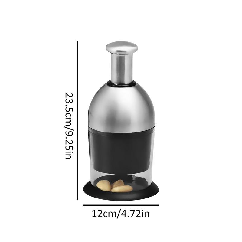 Ręczny siekacz do czosnku Siekacz do sałatek Wielofunkcyjny Antypoślizgowy Robot kuchenny Do cebuli Owoców Blat kuchenny Dom Restauracja Posiłek