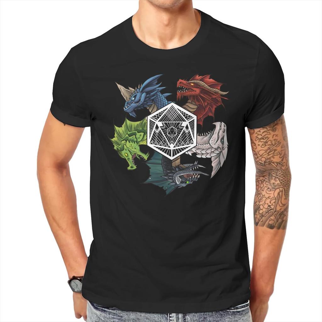 DND Chromatic T Shirt Homme Unisexs Tshirt Cotton Unisex Tops