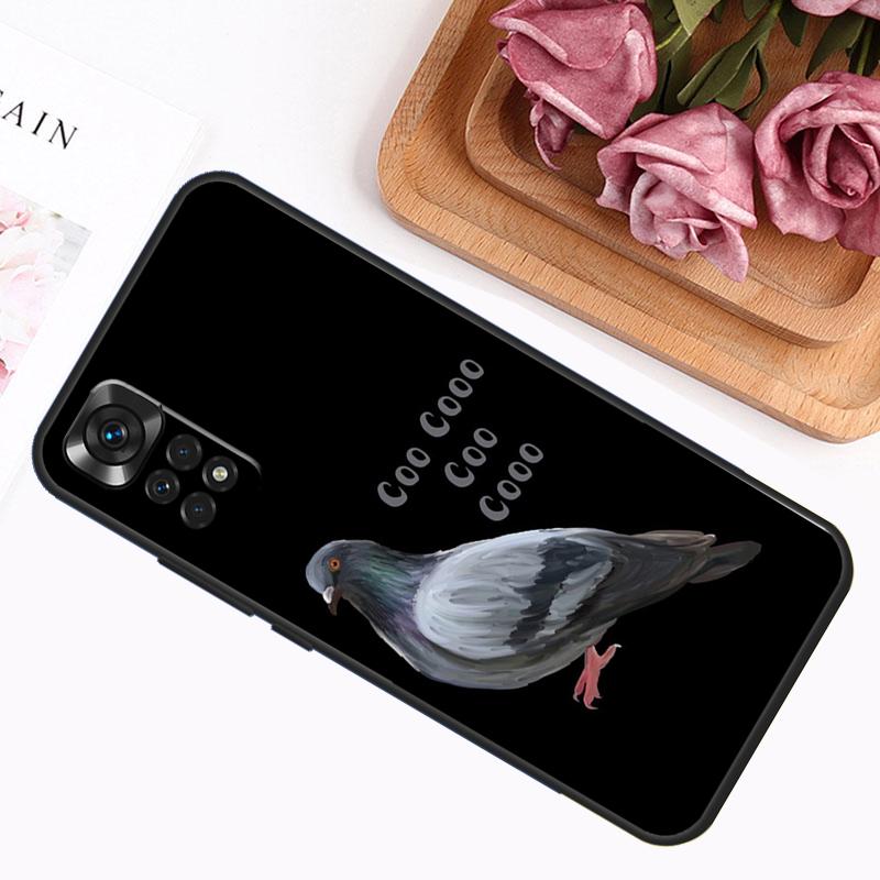 Pigeons Doves Bird Birds Flock Animal Case For Xiaomi Redmi Note 13 Pro 14 12 11 9 10 9S 10S 11S 12S Redmi 12C 13C 14C 10C Cover