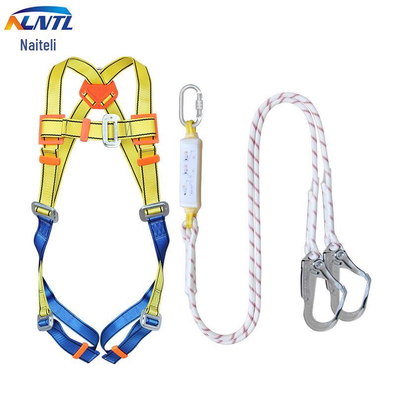 NLNTL Full Body Fall Protection Safety Harness Kit