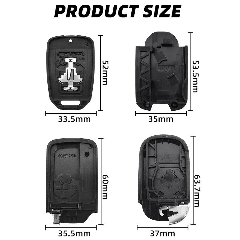 1pcs Replacement Car Remote Key Shell Case Cover Shell Accessories For Honda Civic Fit Jazz Accord HRV City Odyssey Pilot Vezel RG0
