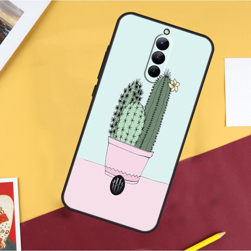 Plant Cactus Case For ZTE Nubia Red Magic 11 Pro 9 8 8S 9S 10S 10 Pro Plus 6R 6 7 6S 7S Pro 10 Air Cover